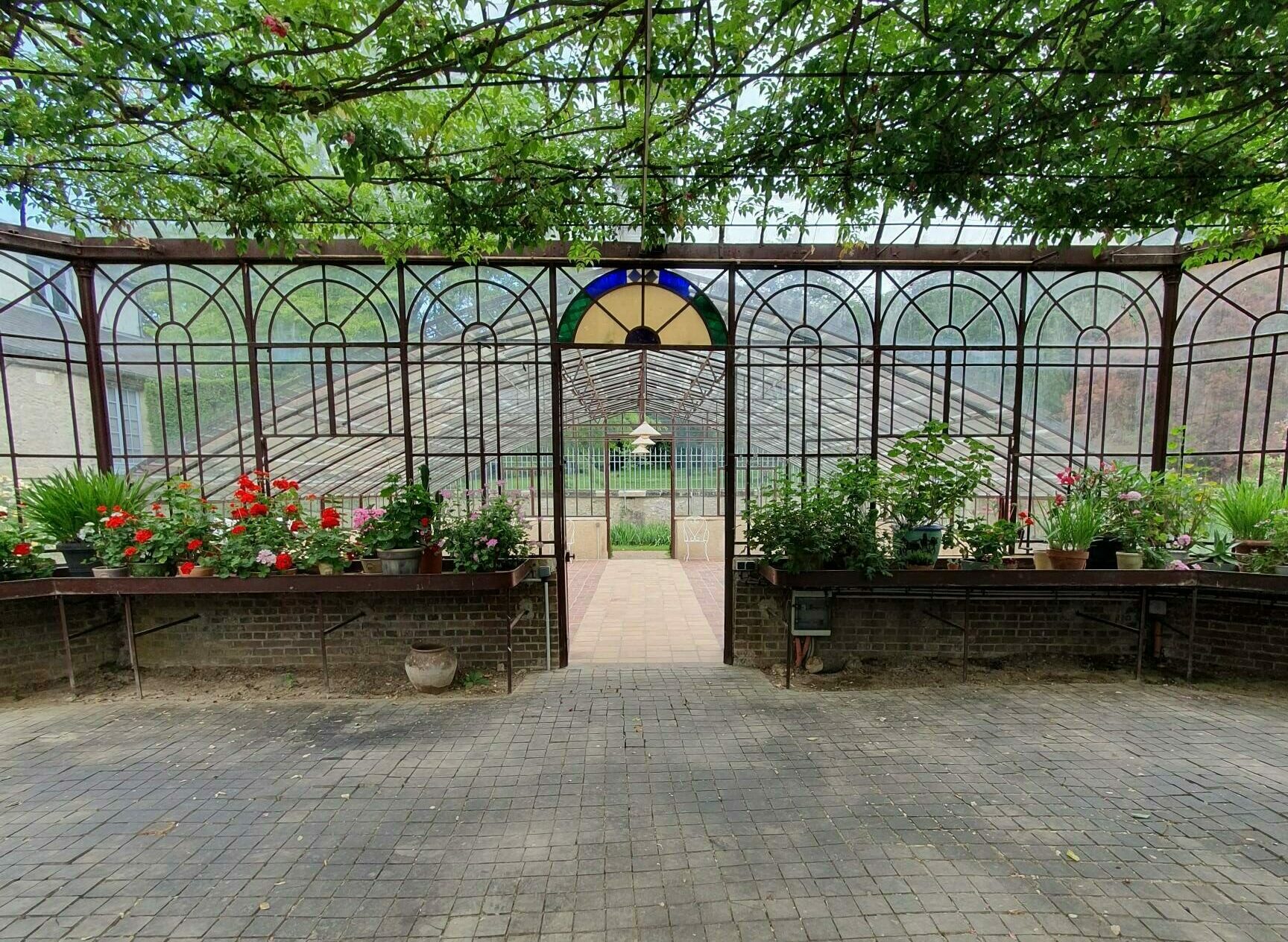 Interieur de la serre Serre-Oise-Picardie